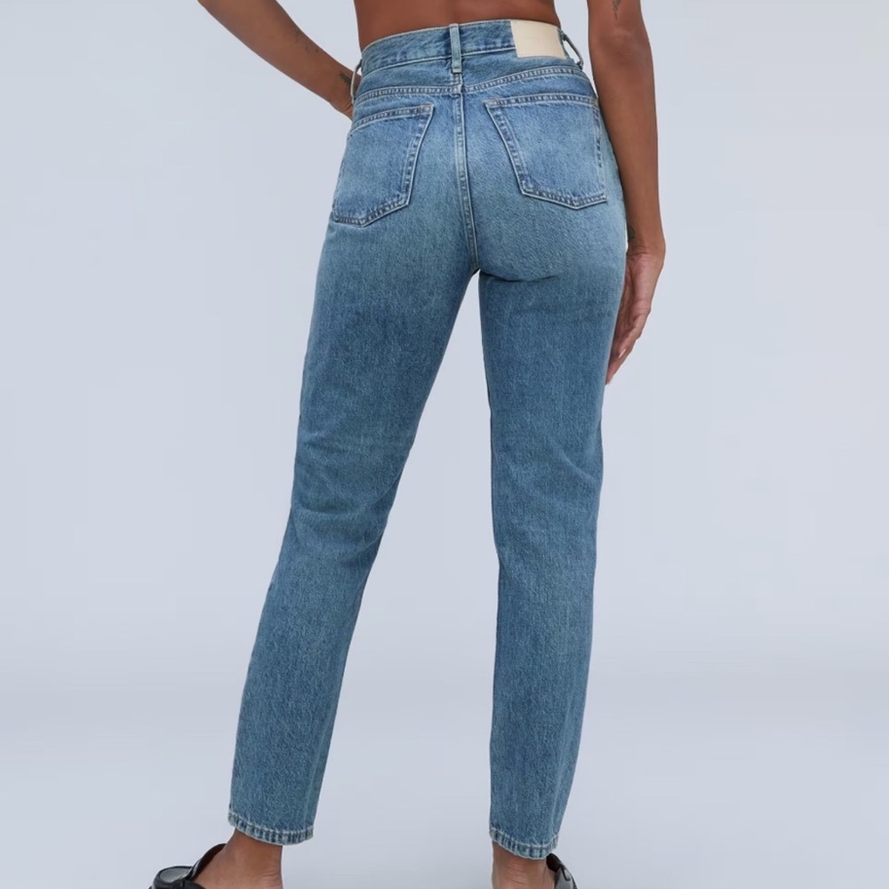 Everlane 90's Cheeky Jean 100% Organic Cotton Y2K Women's Size 27 Regular - Picture 2 of 15